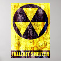Old Fallout Shelter Print posters
