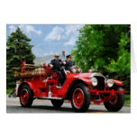 Old Fashioned Fire Truck Card