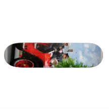 Old Fashioned Fire Truck Skate Boards