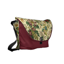 Old Fashioned Floral Abundance Commuter Bags