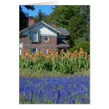 Old Fashioned Garden (Vanderbilt Mansion)--Card