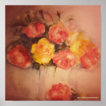 old fashioned roses posters