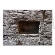 Old Fence Post Greeting Card
