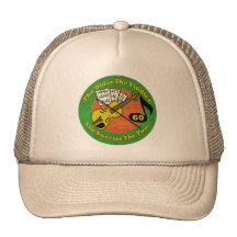 Old Fiddler 60th Birthday Gifts Hats