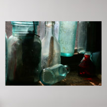 Old Glasses Poster