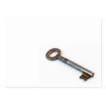 Old key business card