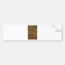 old leather book cover bumper stickers