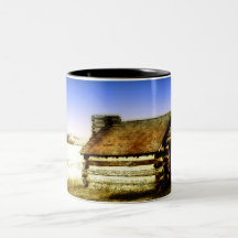 Old Log Cabin Mug