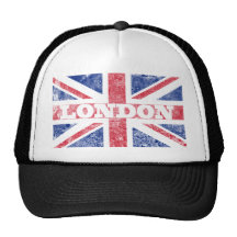 Old London flag Mesh Hats