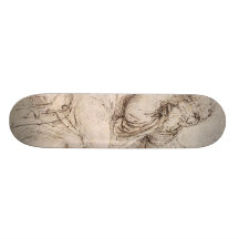 Old Man with Water Studies Skateboard Decks