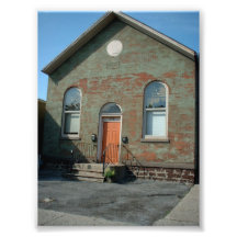 Old Meeting House on Allen Street in Buffalo NY Photo Art