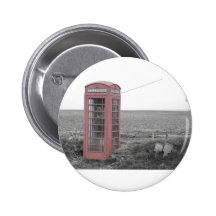 old phone box pinback buttons