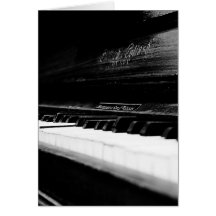 Old Piano Cards