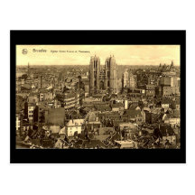 Old Postcard - Brussels