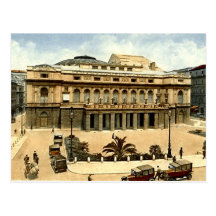 Old Postcard, Rome, Teatro Reale dell'Opera
