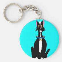 Old Pussy Keychain