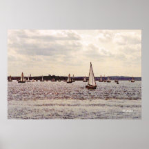 Old Regatta Print