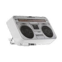 Old School Boombox Radio Travel Speaker