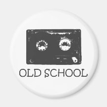 Old School cassette! Fridge Magnet