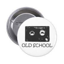 Old School cassette! Pin
