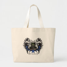 Old School Trucker Tote Bags