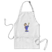 Old Tennis Guy Aprons