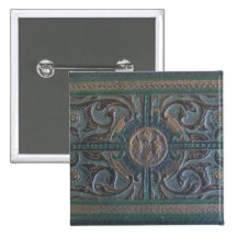 Old Tooled Leather Journal Pin