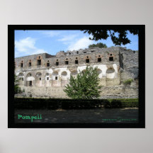 'Old Town' block - Yes, ancient Pompeii Print