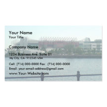Old Trafford Theatre Of Dreams. Home Of Manchester Business Card