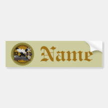 Old Train Bumper Sticker