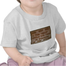 old train toilet sign tee shirt