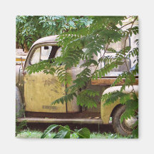 Old Truck Refrigerator Magnet