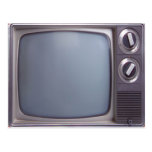 Old TV Postcard