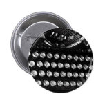 Old typewriter keys button