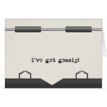 Old Typewriter Messages Cards