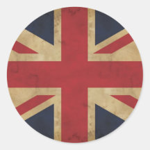 Old Union Jack  Stickers