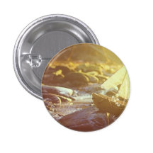 Old vintage style photograph button