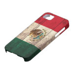 Old Wooden Mexico Flag iPhone 5 Cases