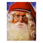 Old World Father Christmas Santa Claus Portrait Post Cards