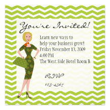 Olive Dress Invitations