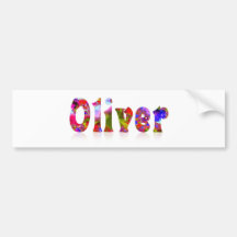 Oliver Bumper Stickers