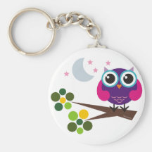 oliver, the owl key chains