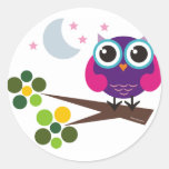 oliver, the owl sticker