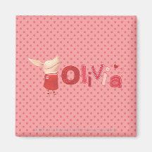 Olivia - 1 refrigerator magnet