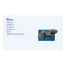Olivina Owl Business Card Template