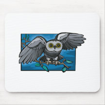 Olivina Owl Mouse Pads