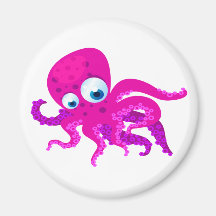 Olly The Octopus Fridge Magnets