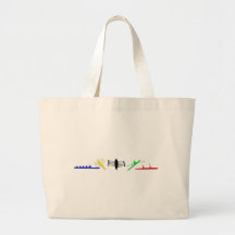 Olympian Mens Athlete Rowing Womens Sports Canvas Bags