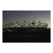 Olympic Stadium Afterglow Photo Print