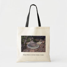 Olympic Stadium, Montreal, Quebec, Canada Canvas Bags